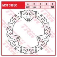 Brake Disc TRW MST318EC ( MST318EC )