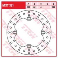 Brake Disc TRW MST321 ( MST321 )