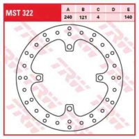 Brake Disc TRW MST322 ( MST322 )