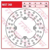 Brake Disc TRW MST348 ( MST348 )