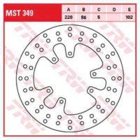Brake Disc Rigid TRW LUC MST349 ( MST349 )
