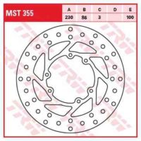 Brake Disc TRW Lucas Rigid MST355 ( MST355 )
