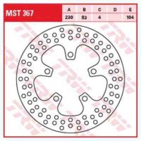 Brake Disc TRW Lucas Rigid MST367 ( MST367 )