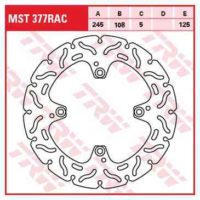 Brake Disc RAC TRW Rigid MST377RAC