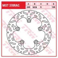Brake Disc Rigid RAC TRW MST378RAC ( MST378RAC )