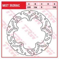 Brake Disc RAC TRW Rigid MST392RAC ( MST392RAC )