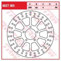Brake Disc TRW MST409 ( MST409 )