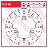 Brake Disc TRW MST412 ( MST412 )