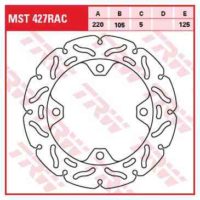 Brake Disc Rigid RAC TRW MST427RAC ( MST427RAC )