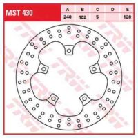 Brake Disc TRW MST430 ( MST430 )