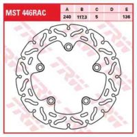 Brake Disc Rigid RAC TRW MST446RAC ( MST446RAC )