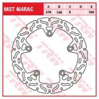 Brake Disc Rigid TRW MST464RAC ( MST464RAC )