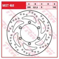 Brake Disc Rigid TRW MST468