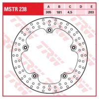 Brake Disc TRW Riveted Bobbins MSTR238 ( MSTR238 )