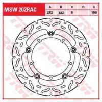 Brake Disc Rigid RAC TRW MSW202RAC ( MSW202RAC )