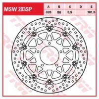 Brake Disc Floating SP TRW MSW203SP ( MSW203SP )