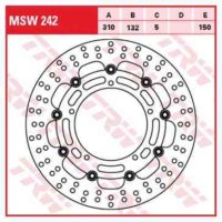 Brake Disc Floating TRW MSW242 ( MSW242 )