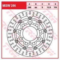Brake Disc Floating TRW MSW244 ( MSW244 )