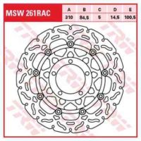 Brake Disc Floating RAC TRW MSW261RAC ( MSW261RAC )