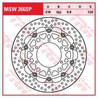 Brake Disc Floating SP TRW MSW266SP ( MSW266SP )
