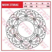 Brake Disc Floating RAC TRW MSW273RAC ( MSW273RAC )