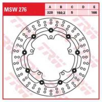 Brake Disc Rigid TRW MSW276 ( MSW276 )