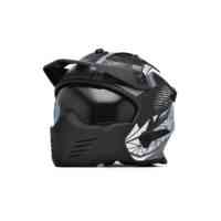 Spada Helmet Storm Matt Black/Grey/Silver