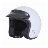 Spada Helmet Open Face Plain White