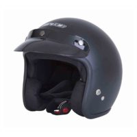 Spada Helmet Open Face Plain Matt Black