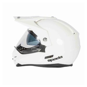 Spada Helmet Intrepid Pearl White - Full Face Motorcycle Helmet