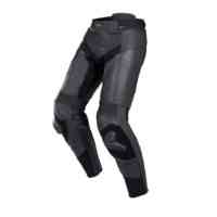 Spidi RR Pro Pants Leather Trousers-Black/Black