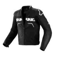 Spidi Evo Rider Leather Jacket-Black/White