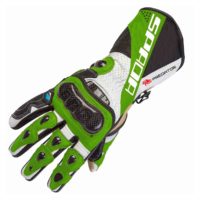 Spada Leather Gloves Predator II Black/Green