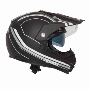 Spada Helmet Intrepid Delta Black/White - Full Face