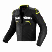 Spidi Evo Rider Leather Jacket-Yell Flo/Black