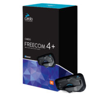 Cardo FREECOM 4+ Motorcycle Bluetooth Helmet Intercom with JBL TWIN PACK