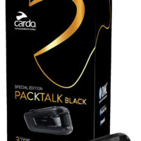 Cardo PACKTALK BLACK with JBL Motorcycle Bluetooth Helmet Intercom - DMC