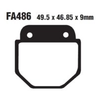 BRAKE PADS STANDARD EBC FA486 ( FA486 )