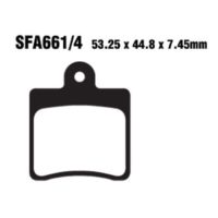 BRAKE PAD STANDARD SCOOTER EBC SFA661/4 MXS152 ( SFA661/4 )