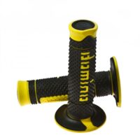 DOMINO GRIPS BLACK/YELLOW D22MM L120MM CLOSED  A26041C4740A7-0 ( A26041C4740A7-0 )