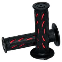 PROGRIP DUO DENSITY ROAD GRIPS BLACK/RED D=22MM L=125MM CLOSED END  PA072400RO02 ( PA072400RO02 )