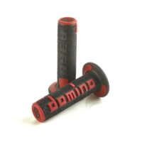 GRIPS A360 BLACK/RED DOMINO DIAMETER 22MM LENGTH 120MM CLOSED  A36041C4042A7-0 ( A36041C4042A7-0 )