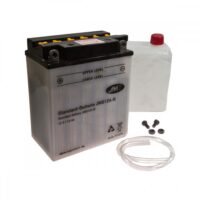 BATTERY MOTORCYCLE YB12A-B JMT INCLUDING ACID PACK
